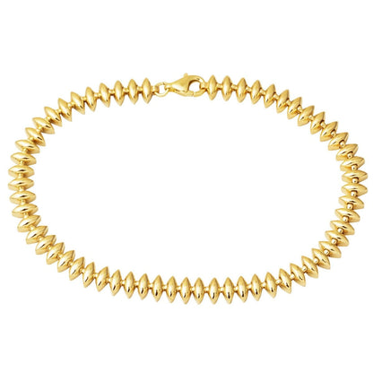 14K Yellow Gold Chapra Minimalist Bracelet