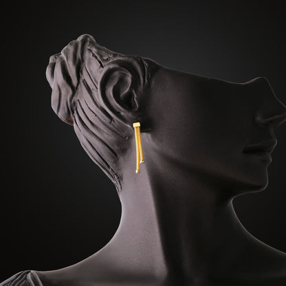 14K Yellow Gold 3 Row Braided Wedding Set