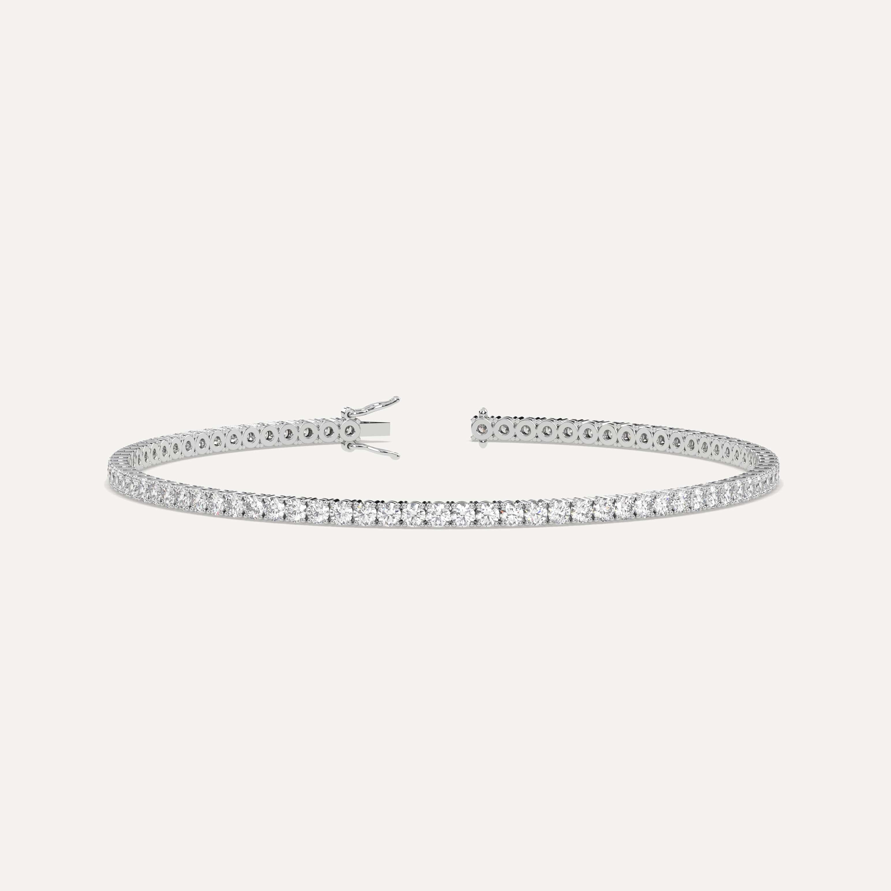 Diamond Tennis Anklet for Women | 14K Gold Natural Diamonds
