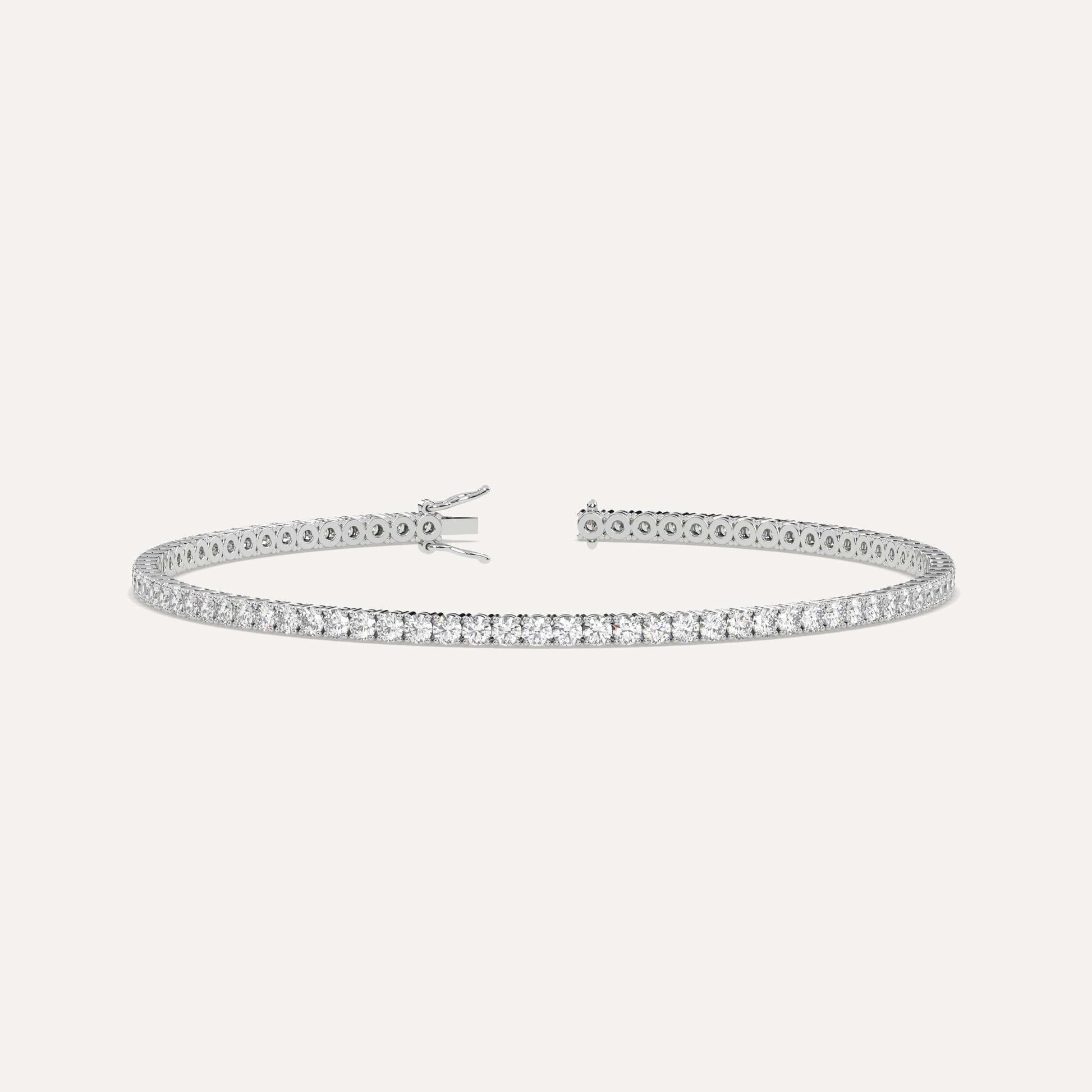Diamond Tennis Anklet for Women | 14K Gold Natural Diamonds