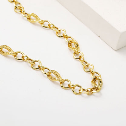 14K Yellow Gold Flower of Life Hoop Jewelry Set
