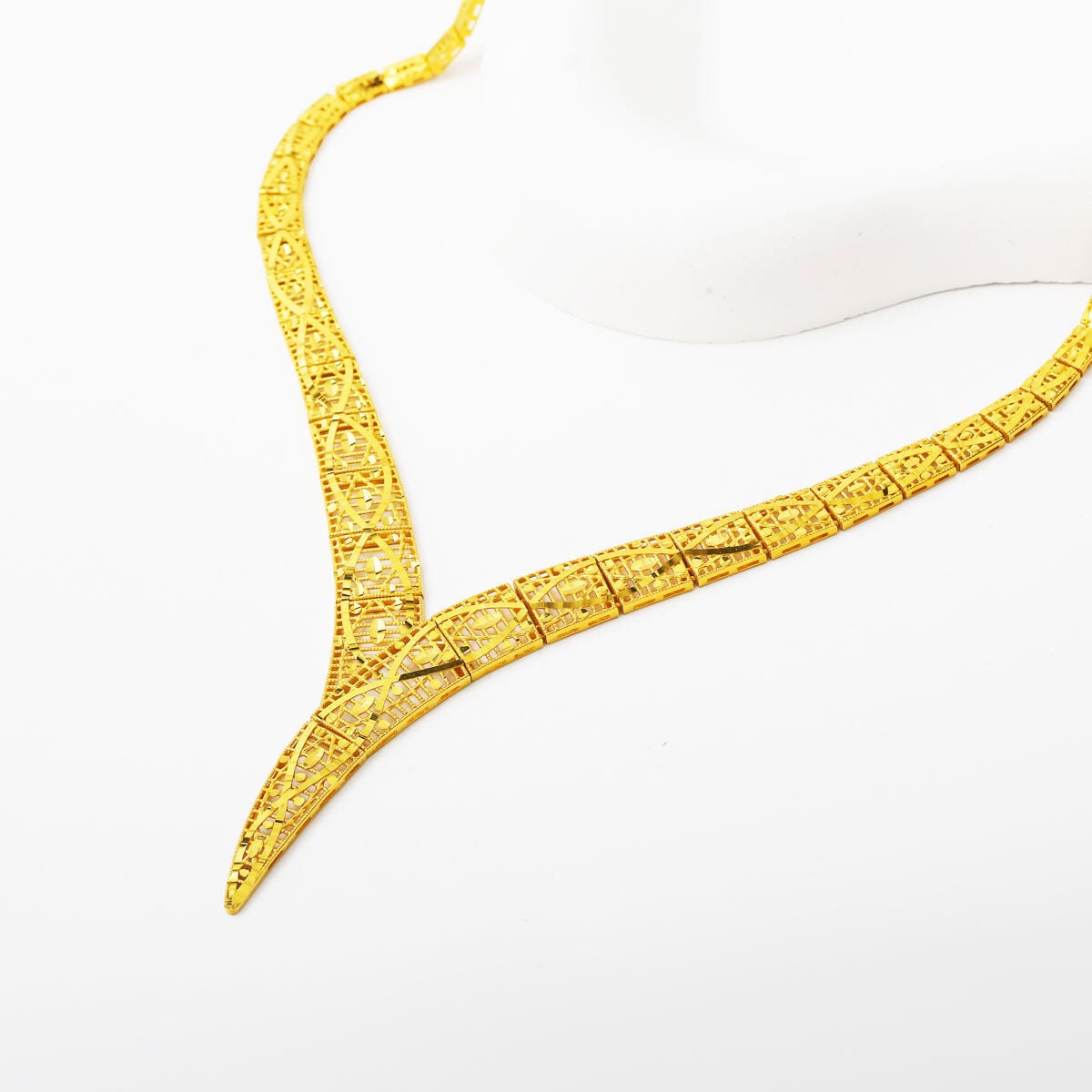 14K Yellow Gold Lavin Bridal Jewelry Set