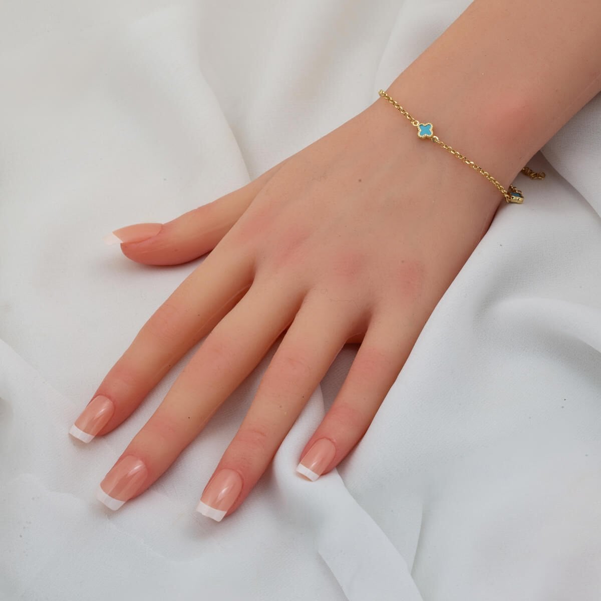 14K Yellow Gold Designer Inspired Double Cubic Zirconia Set