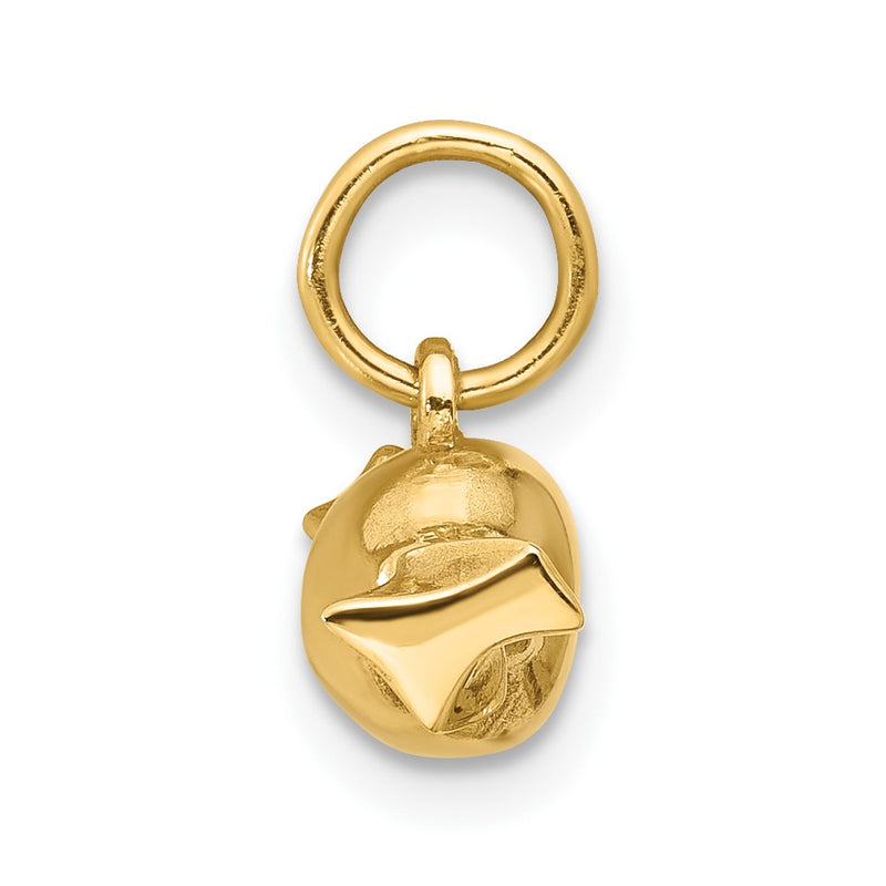 14K Yellow Gold Fancy Taffy Candy Charm