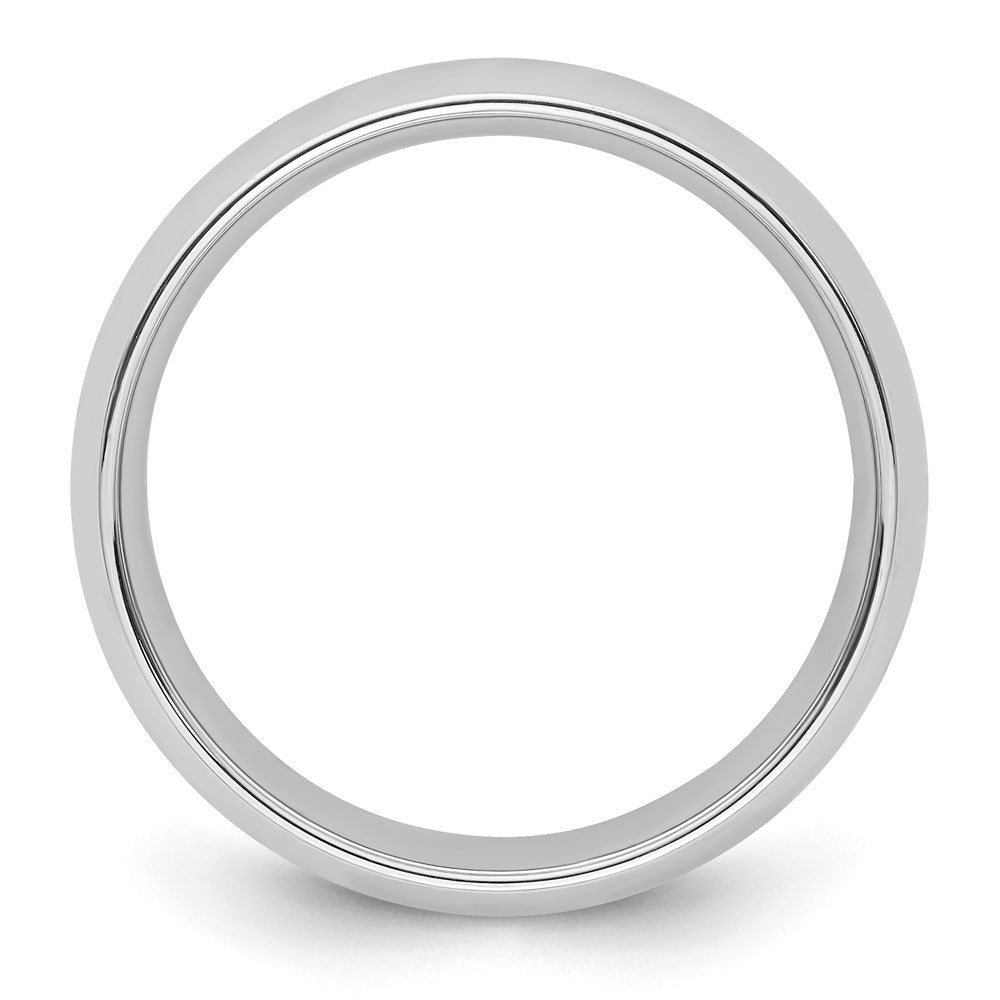 Platinum 6mm Comfort-Fit Wedding Band Ring