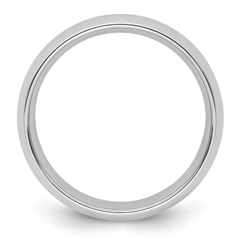 Platinum 6mm Comfort-Fit Wedding Band Ring