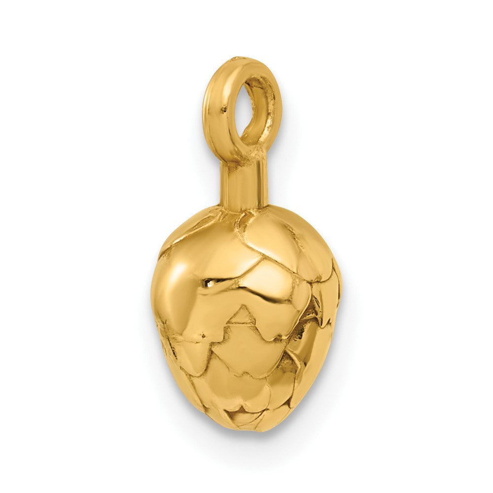 14K Yellow Gold Fancy Artichoke Charm