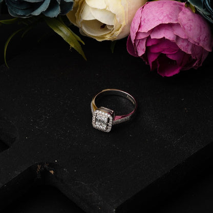 14K White Gold 0.48 Ct Baguette Diamond Ring (3.18 g)