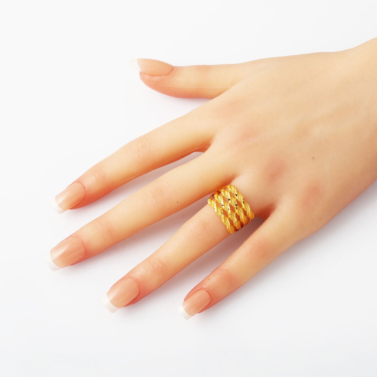 22K Yellow Gold Twisted Ring (2.5 g)
