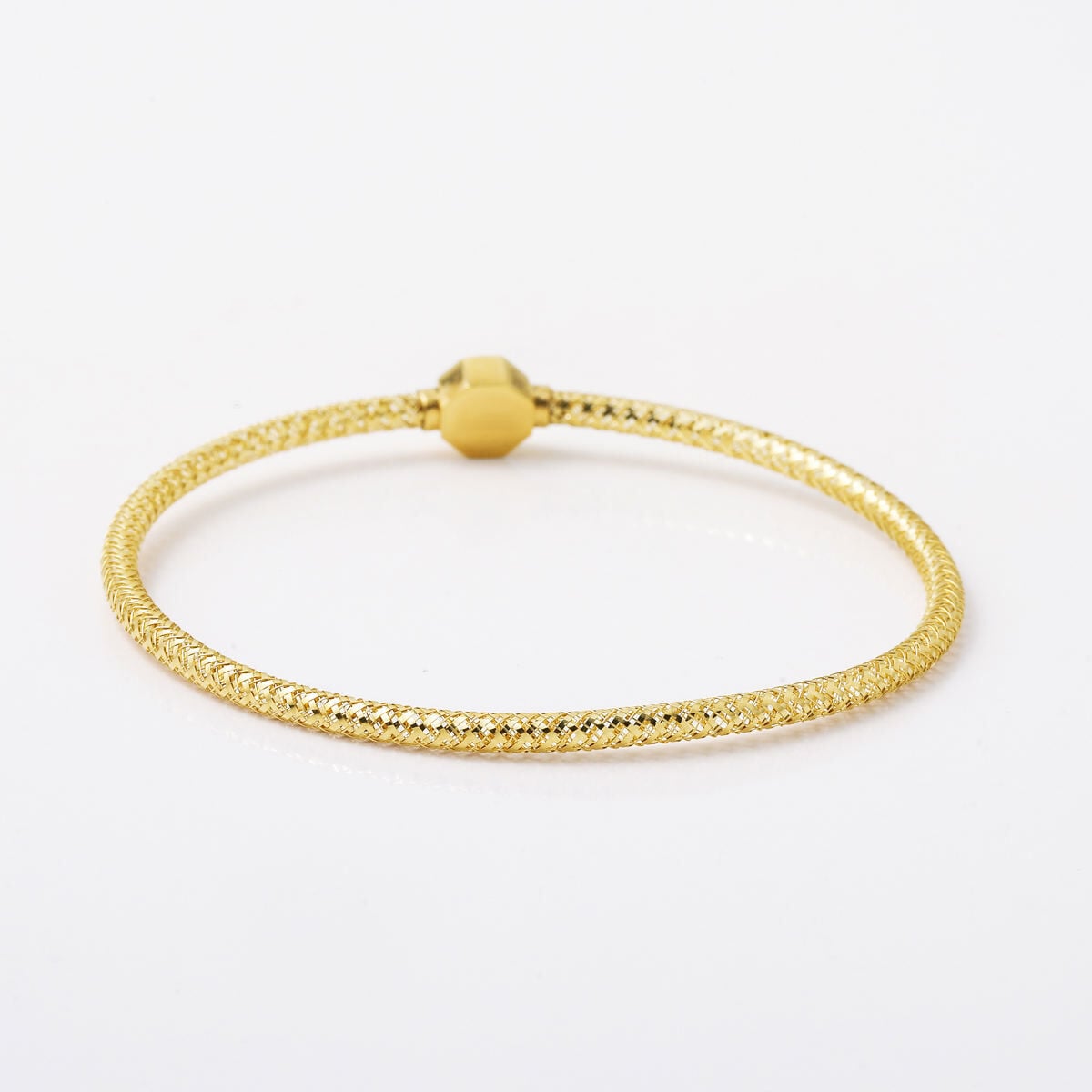14K Yellow Gold Italian Flexible Bracelet (1.35 g)