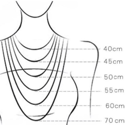 14K Yellow Gold Rope Chain 45 cm