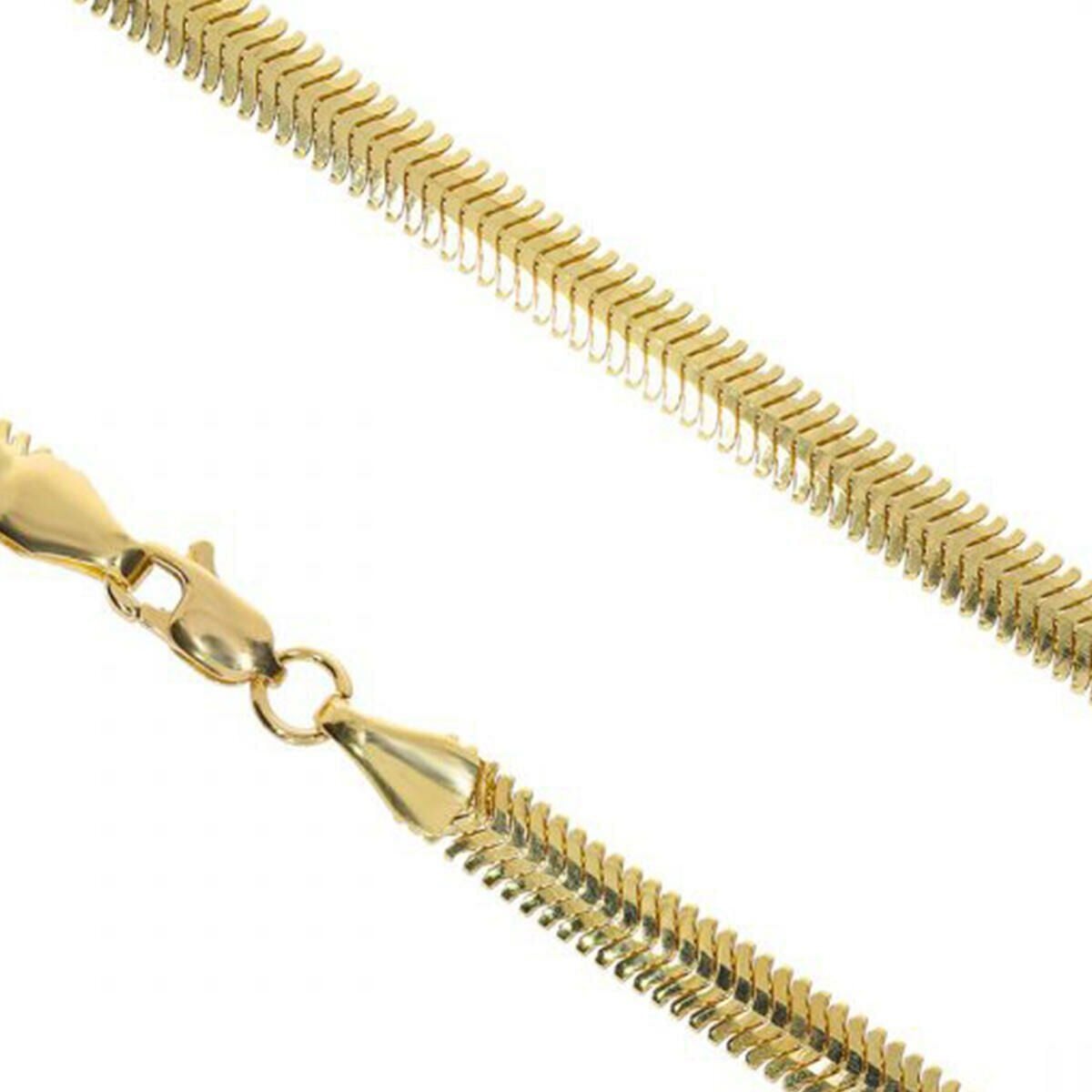14K Yellow Gold Herringbone Chain 45 cm (6.66 g)