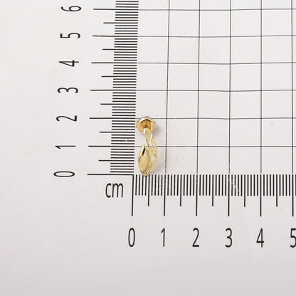 14K Yellow Gold Teardrop Six Wedding Set