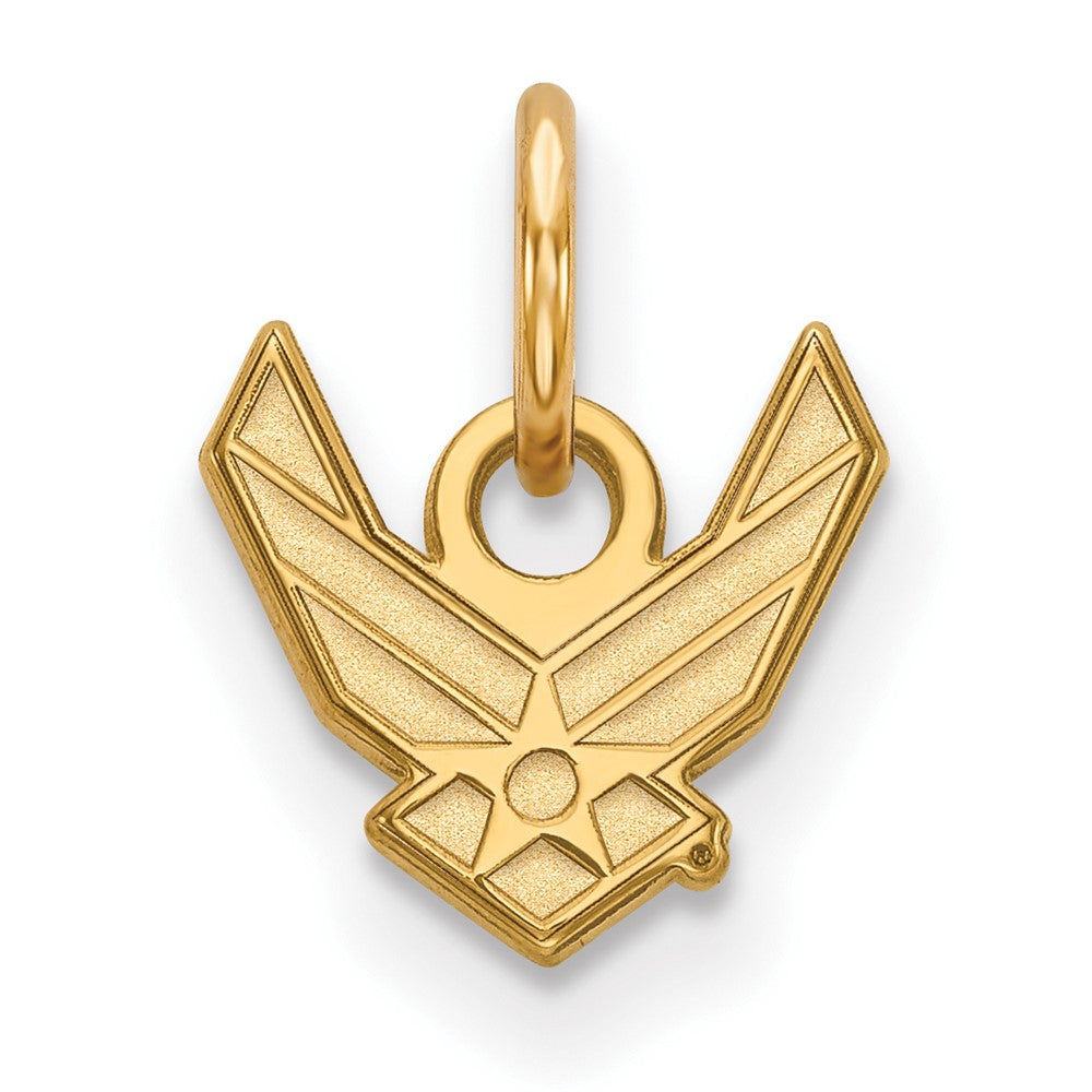 14K Yellow Gold Gold Logoart U.s. Air Force Xs Pendant