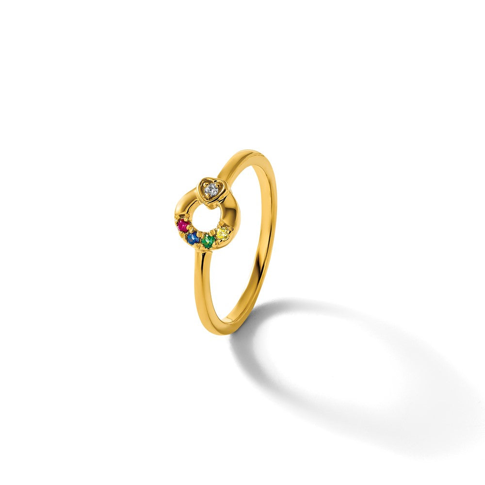 14K White Gold Diamond Channel Band