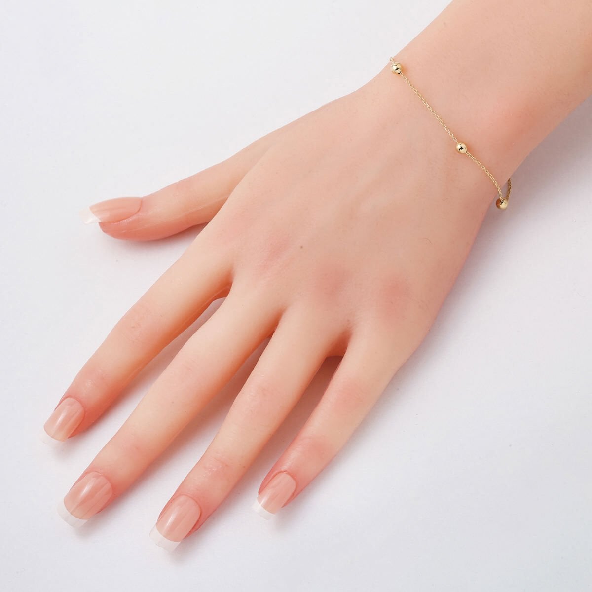 14K Yellow Gold Bead Chain Bracelet (1.1 g)