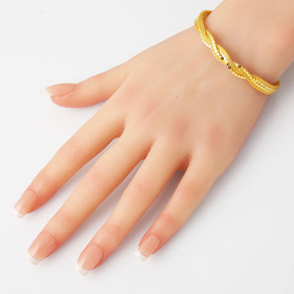 14K Yellow Gold Italian Chain Jewelry Set (25.67 g)