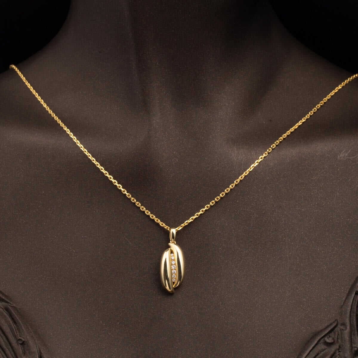 14K Yellow Gold Italian Cubic Zirconia Jewelry Set