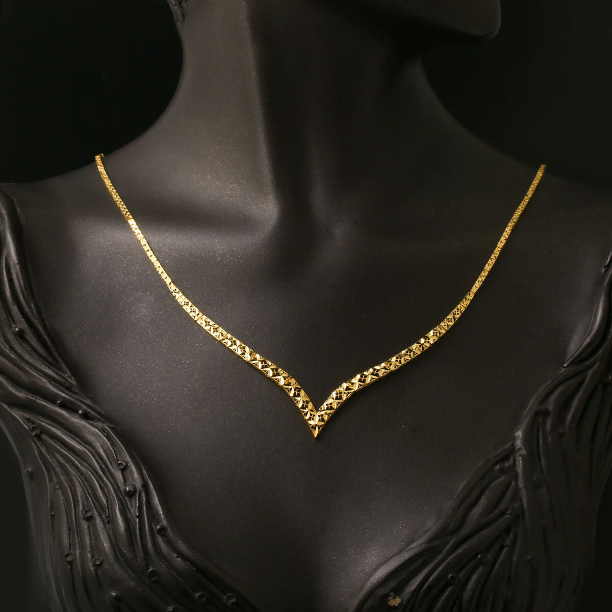 14K Yellow Gold Flower of Life Jewelry Set