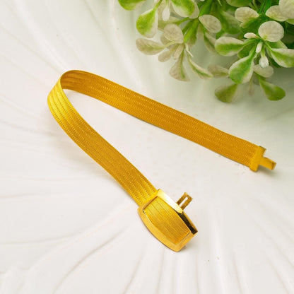 14K Yellow Gold 5 Row Trabzon Mesh Bangle