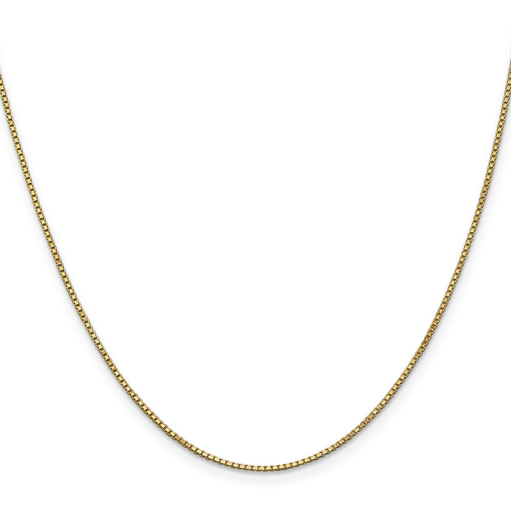 16 Inch 14K 1mm Box Chain Necklace