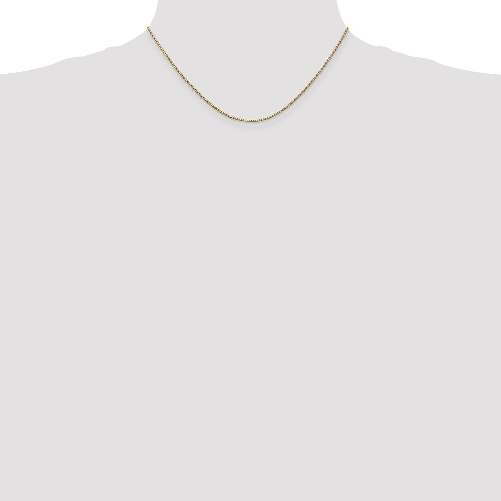 16 Inch 14K 1mm Box Chain Necklace