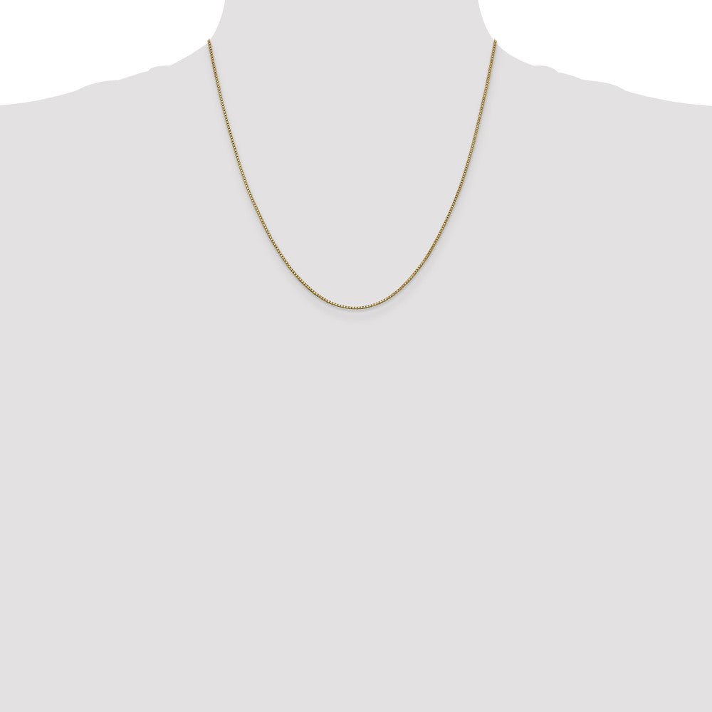 20 Inch 14K 1mm Box Chain Necklace