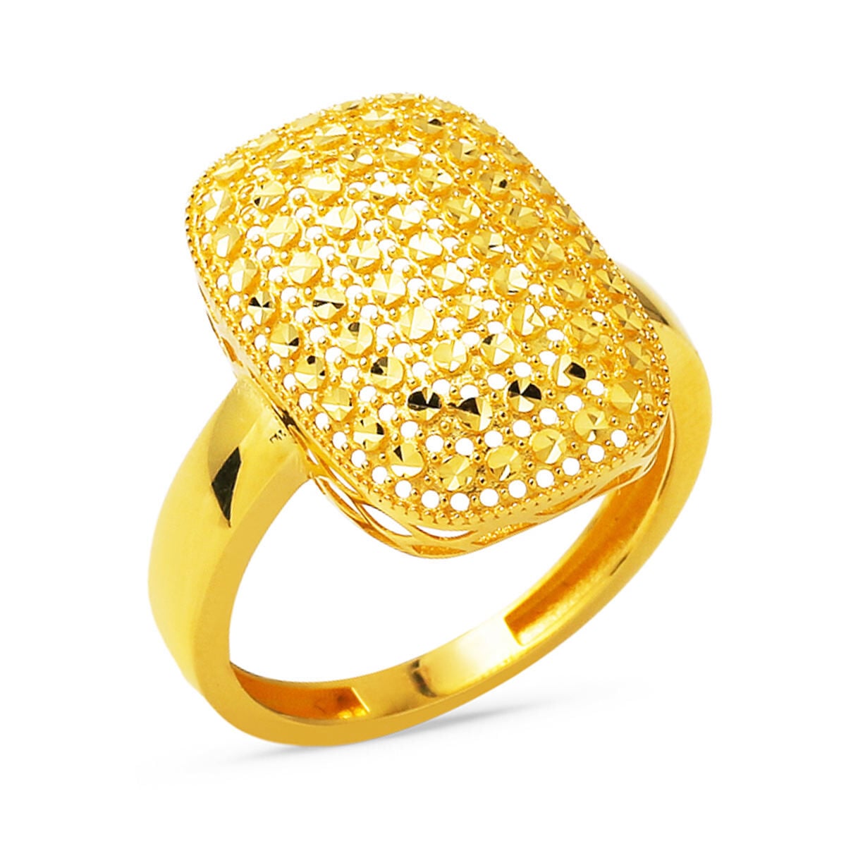 14K Yellow Gold Olivia Ring