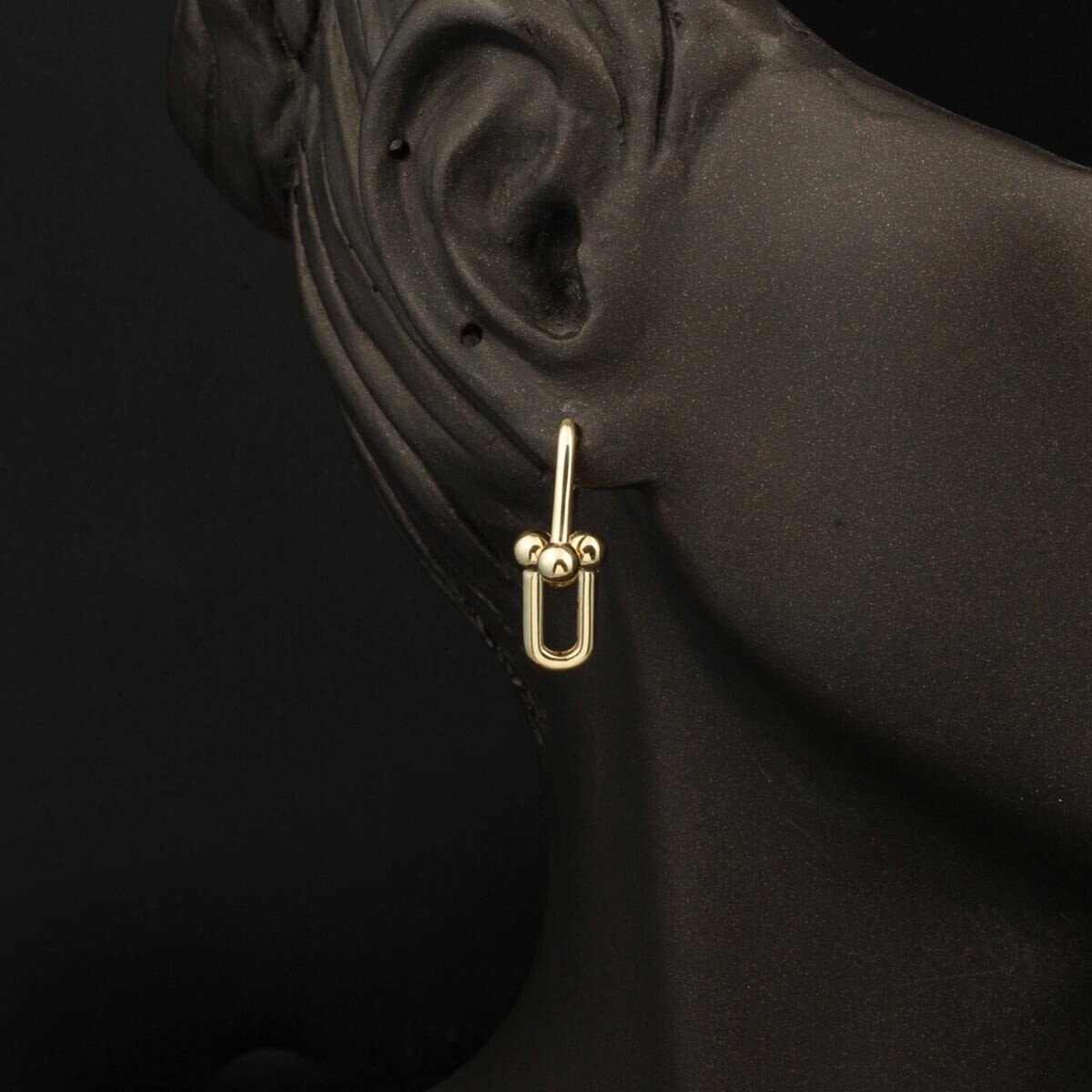 14K Yellow Gold Thick Designer Inspired Chain Jewelry Set