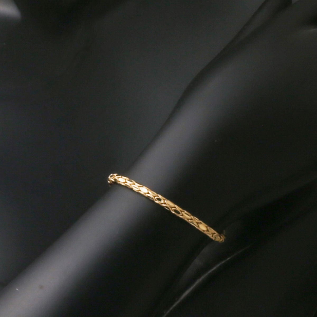 14K Yellow Gold Hittite Design Chain Bracelet