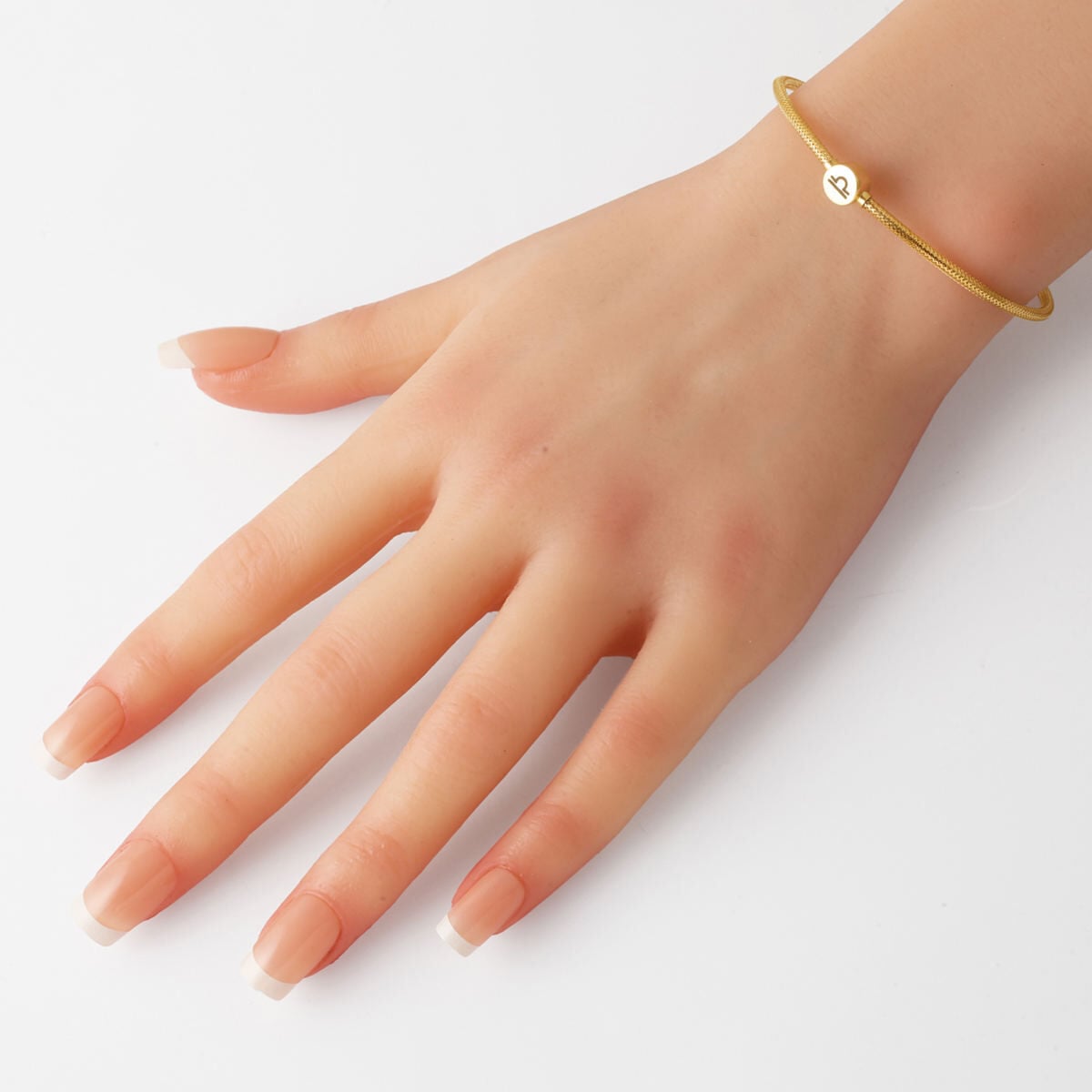 14K Yellow Gold Libra Zodiac Italian Bracelet