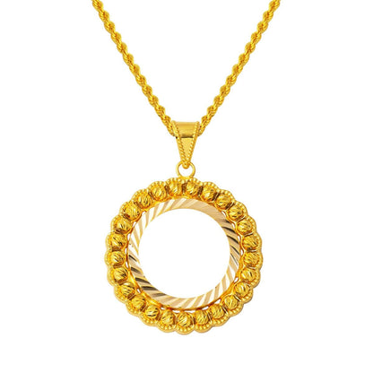 14K Yellow Gold Half Attachable Necklace (6.4 g)