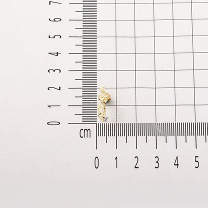 14K Yellow Gold Knot Engraved Bridal Set