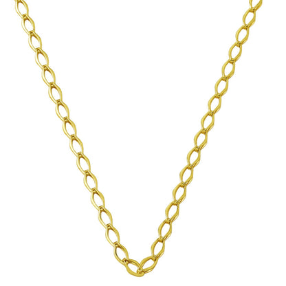 14K Yellow Gold Italian Design Necklace