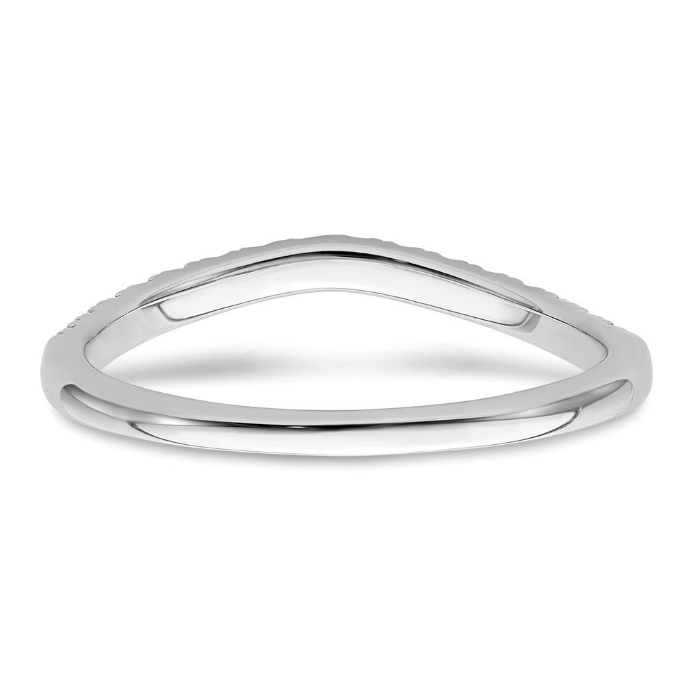 True Origin 14K White Gold 1/2 carat Lab Grown Diamond VS+ F+ Set of Two Complete Wedding Band Rings