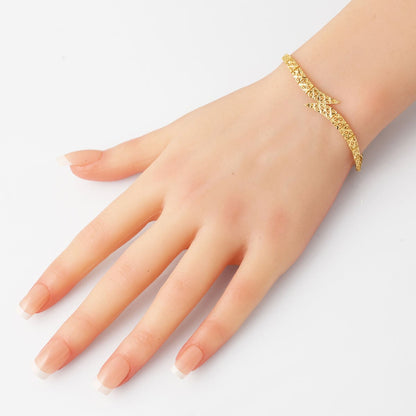 14K Yellow Gold Drop Design Bridal Set