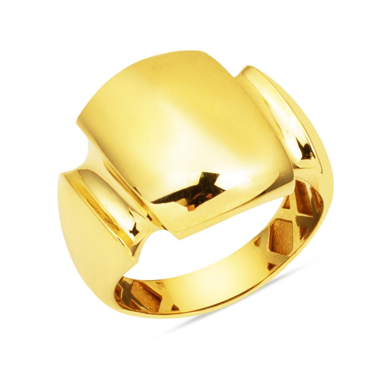 14K Yellow Gold Mira Ring