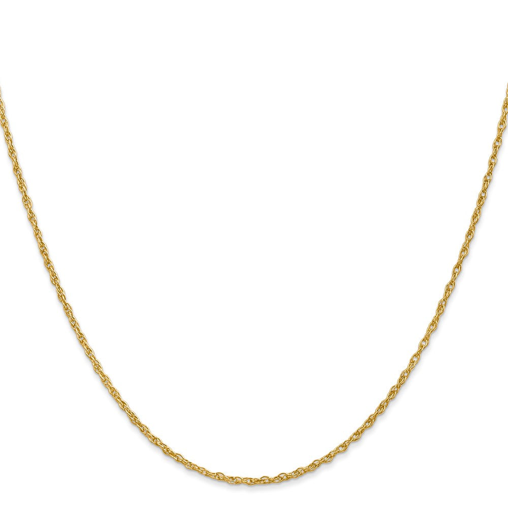24 Inch 14K 1.5mm Loose Rope Chain Necklace