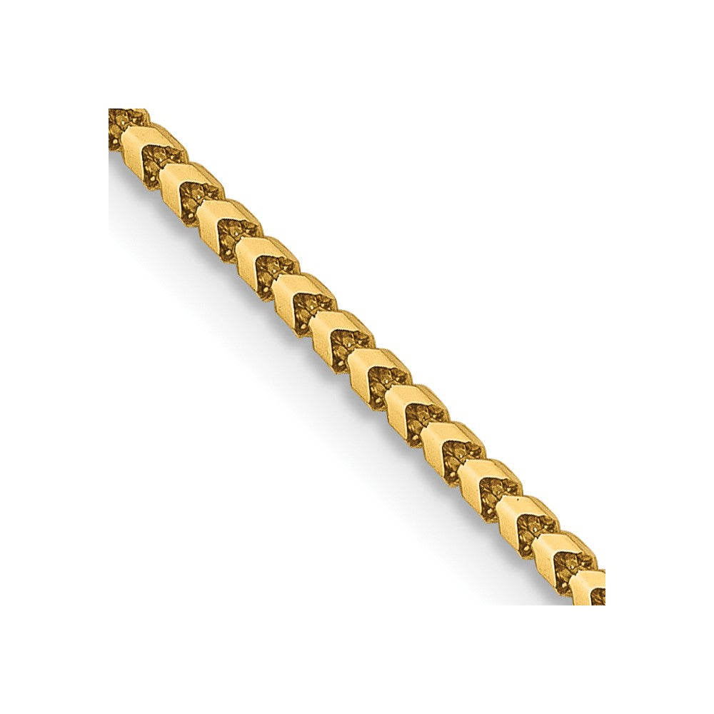 18 Inch 14K 1.25mm Franco Chain Necklace
