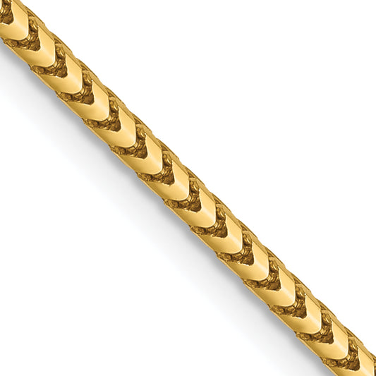 24 Inch 14K 1.5mm Franco Chain