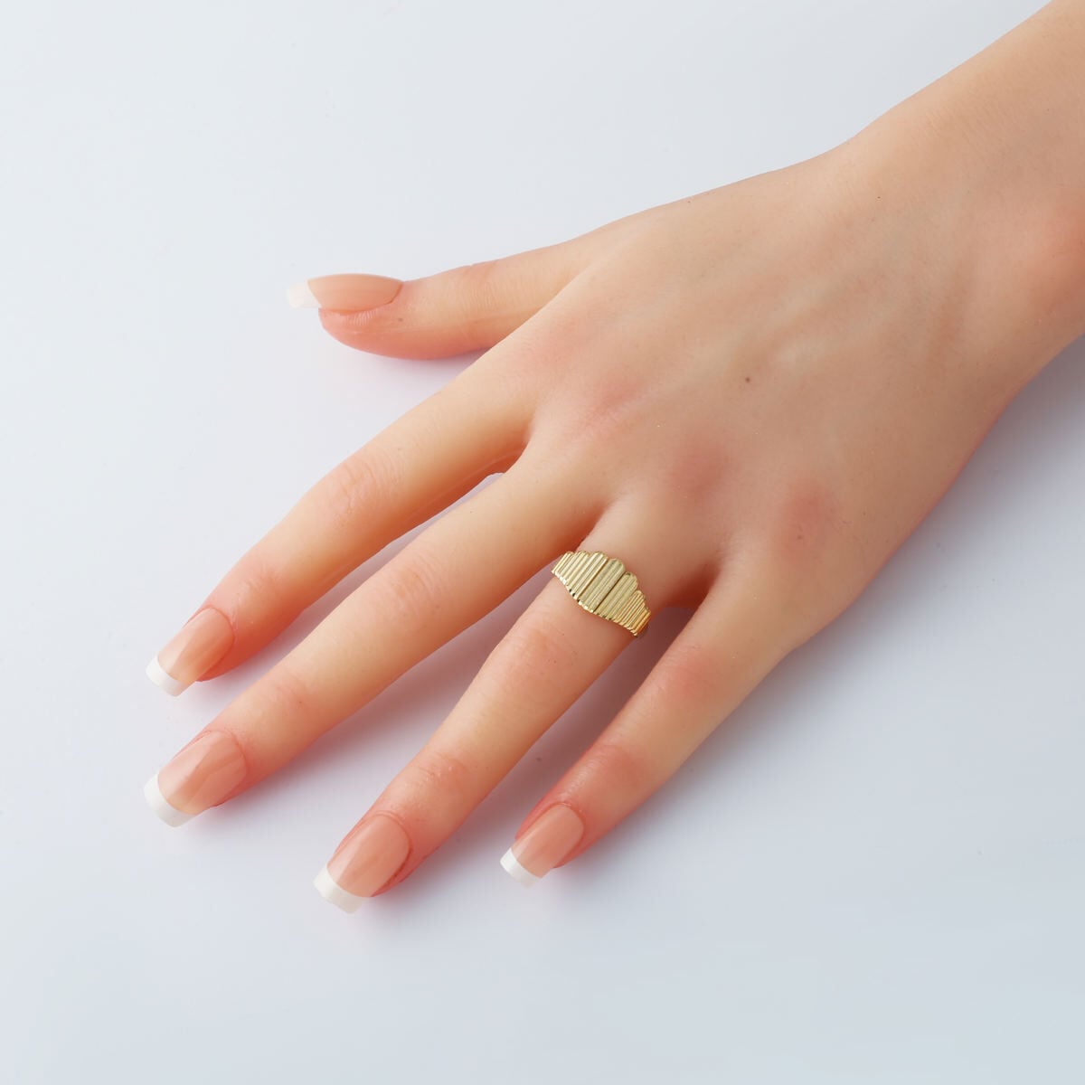 14K Yellow Gold Cleopatra Ring