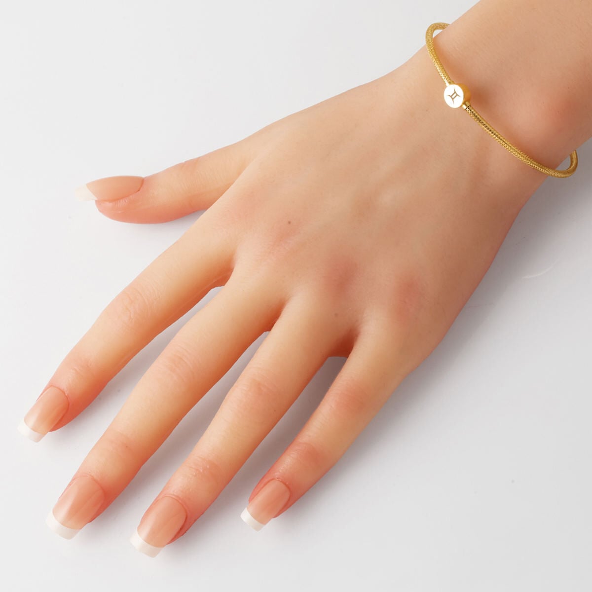14K Yellow Gold Gemini Zodiac Italian ID Bracelet