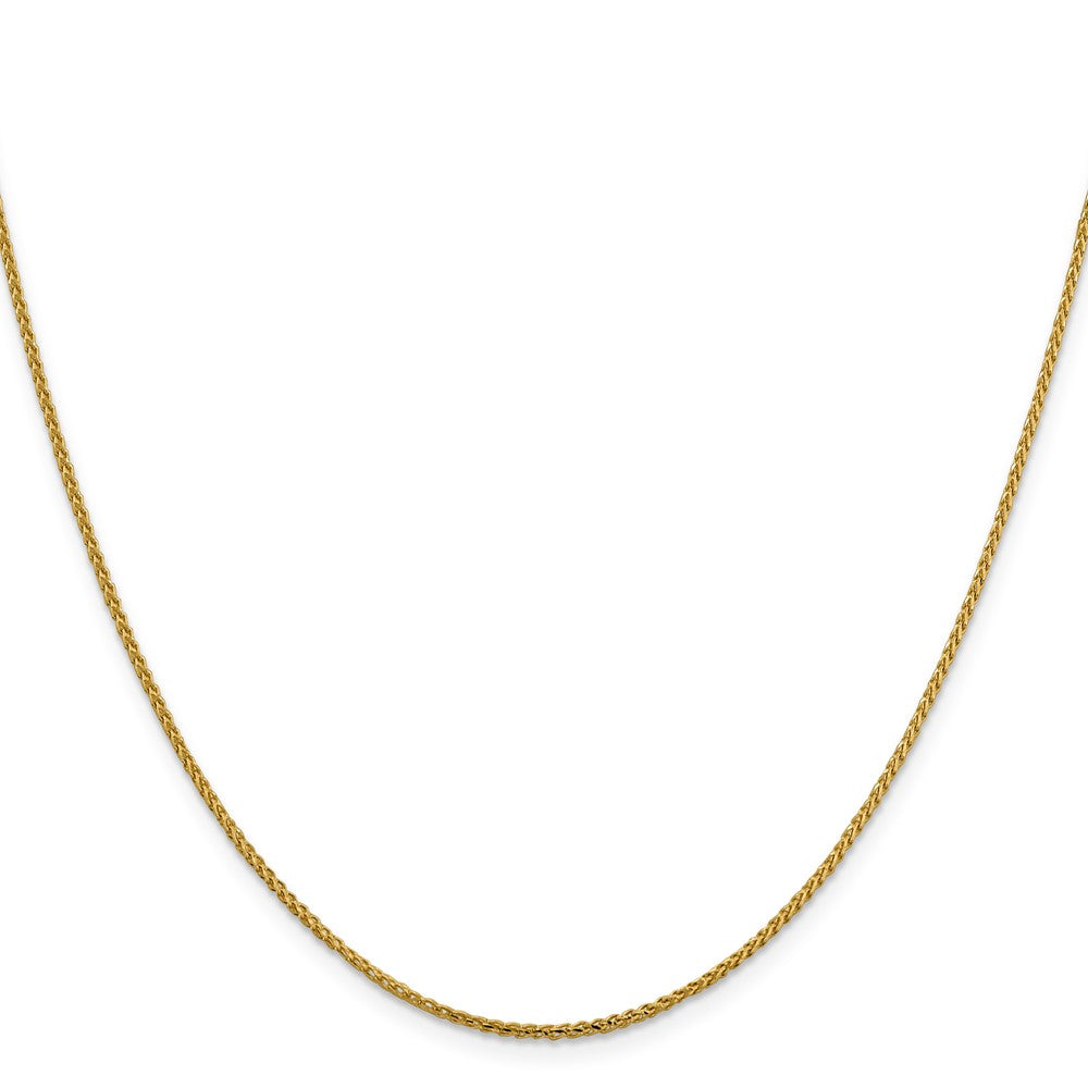 24 Inch 14K 1.4mm D/C Open Franco Chain Necklace