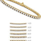 2 ct. tw. Four-Prong Lab-Diamond Tennis Bracelet in 14k Yellow Gold