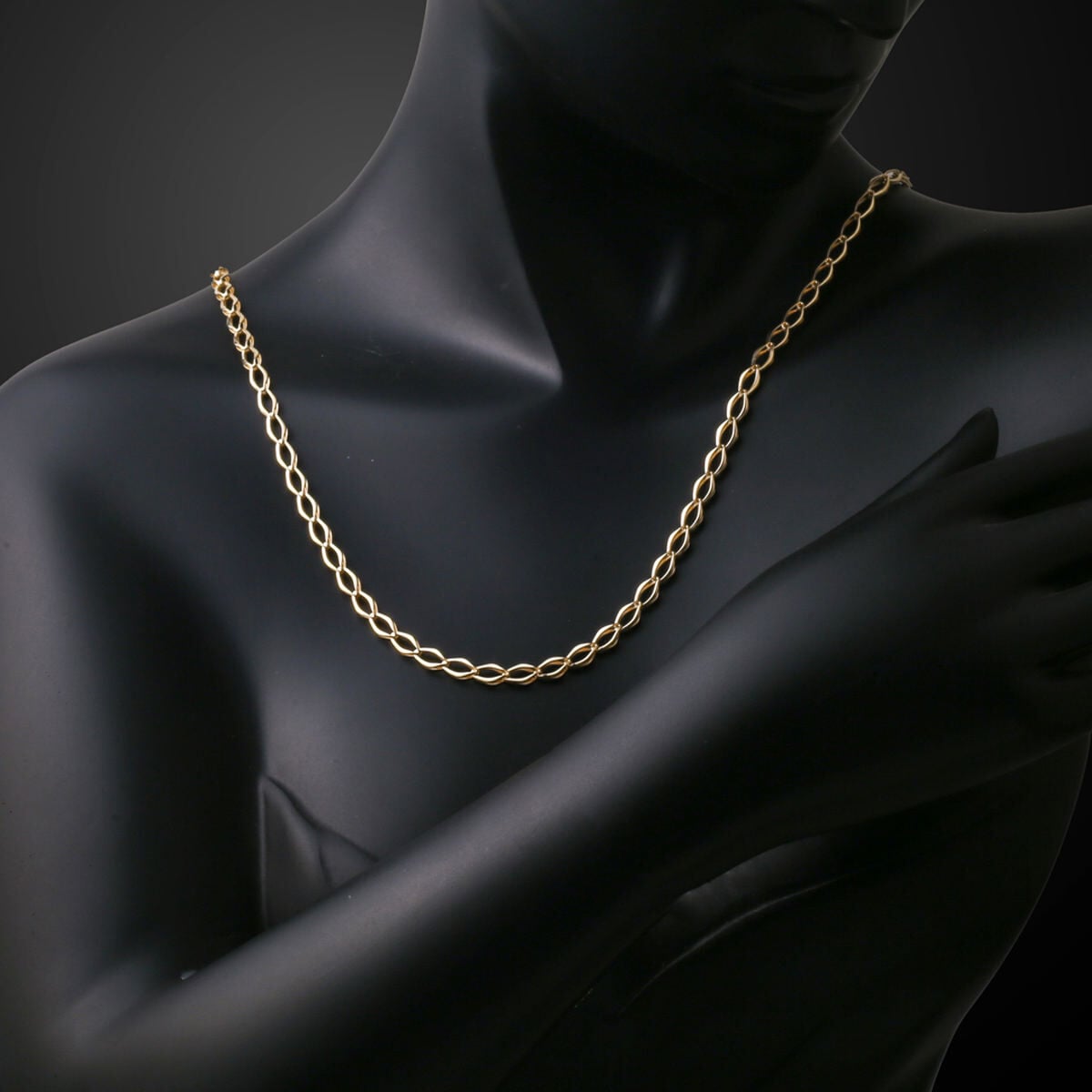 14K Yellow Gold Italian Design Necklace