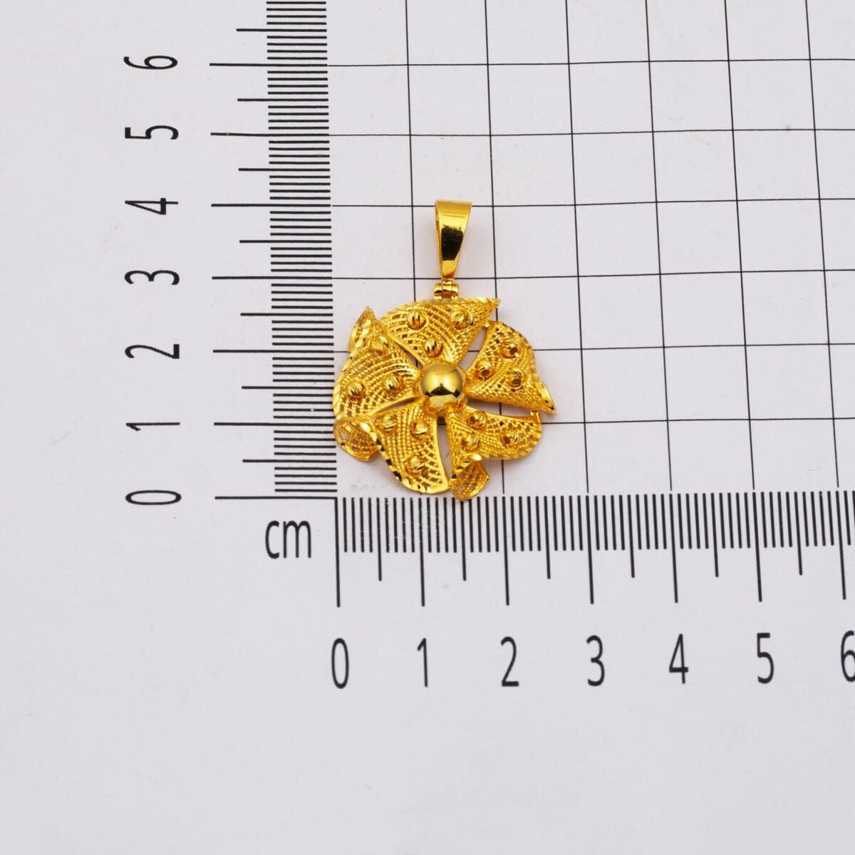 14K Yellow Gold Gold Bead Filigree Necklace