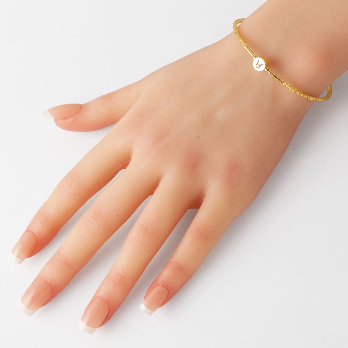 14K Yellow Gold Taurus Zodiac Italian Bracelet