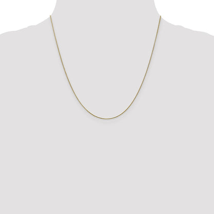 20 Inch 10K .65mm D/C Spiga Chain Necklace