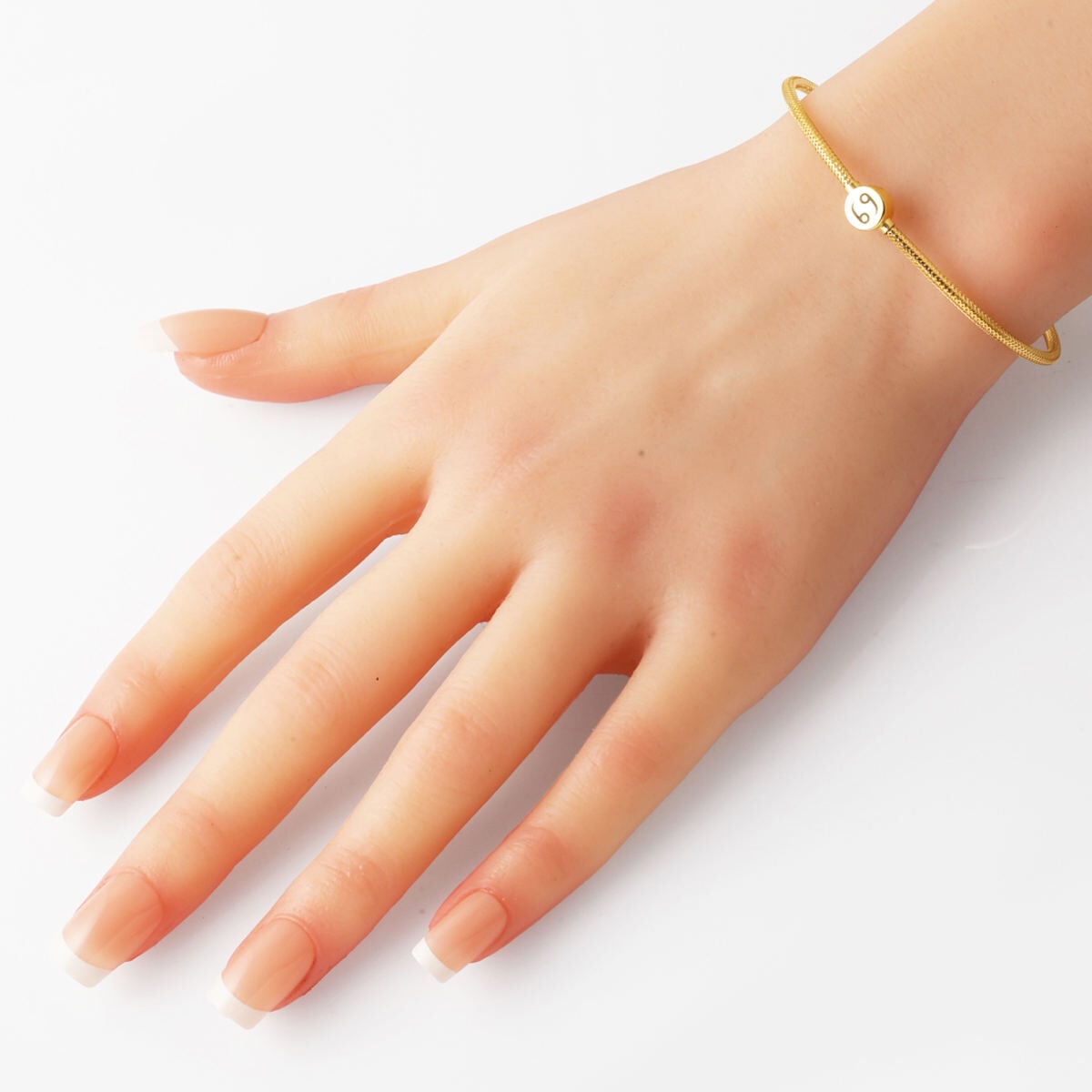 14K Yellow Gold Cancer Zodiac Italian Bracelet