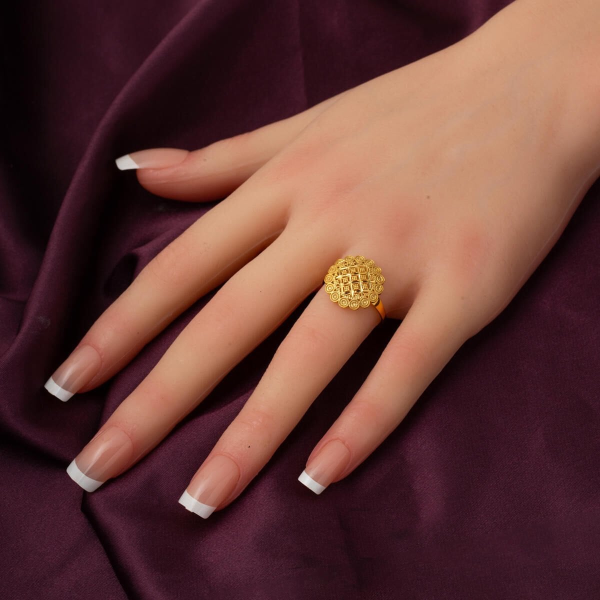 22K Yellow Gold Dynasty Ring